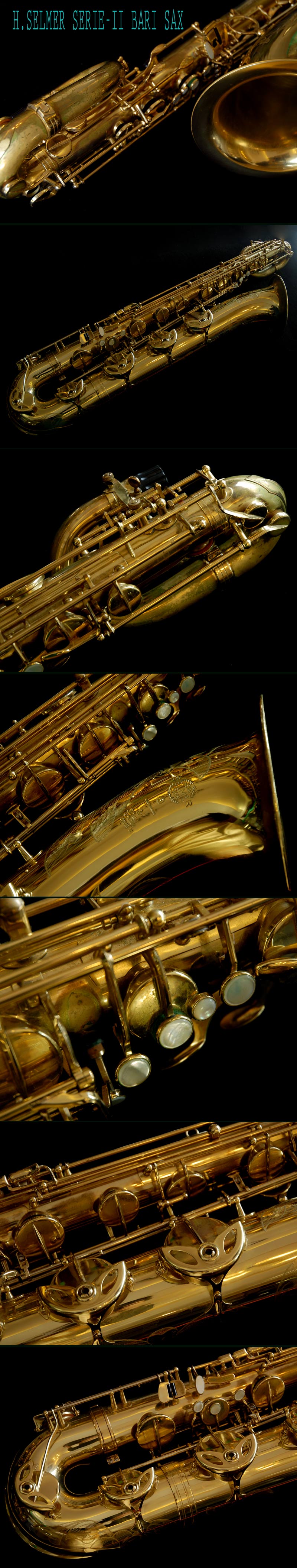 H Selmer Serie Ii バリトンサックス