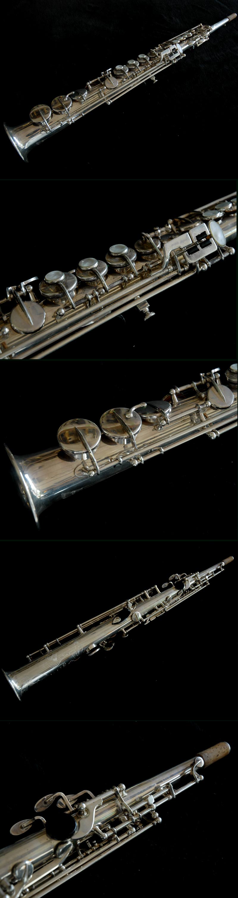 H.SELMER MARK VI SILVER PLATE ソプラノサックス