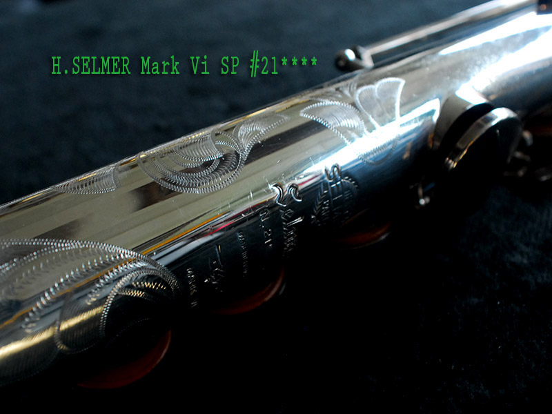 H.SELMER MARK VI SP 21万番 銀メッキソプラノサックス