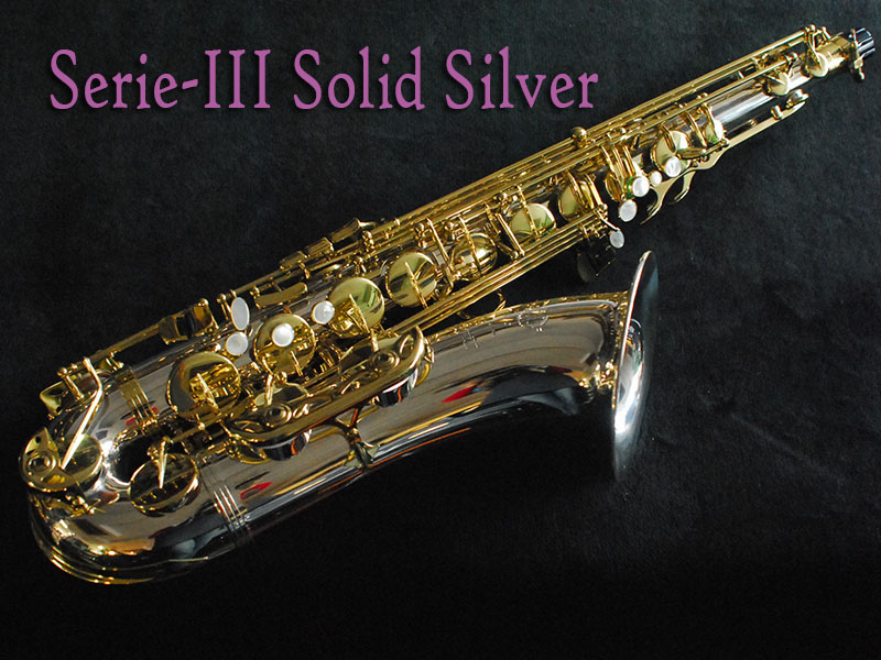 H.SELMER SERIE-III　Solid Silver　テナーサックス　美品