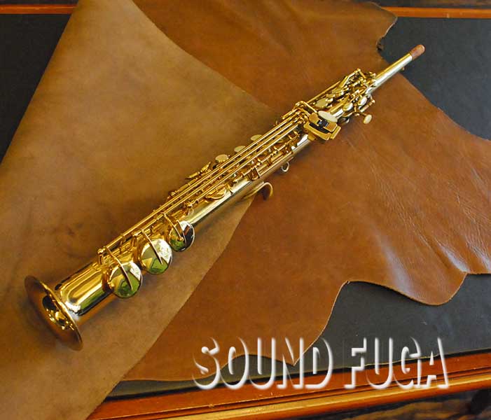 お得定番ヤナギサワソプラノサックス用ネックSW1C-SP 管楽器・吹奏楽器