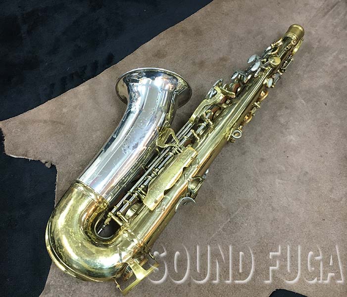 KING SUPER20 Silver Sonic 38万番台 銀製ネック/ベル アルトサックス